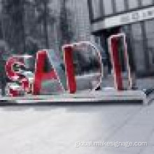 3D Free Standing Letters Outdoor 3D Free Standing Letters Supplier